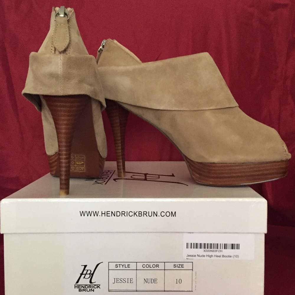 Hendrick Brun High Heel Bootie - Picture 2 of 2